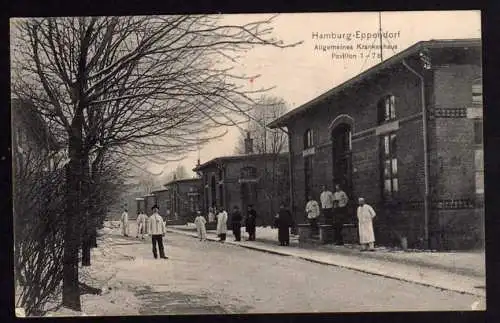 55665 AK Hamburg Eppendorf Allgemeines Krankenhaus Pavillon 1-7b 1906