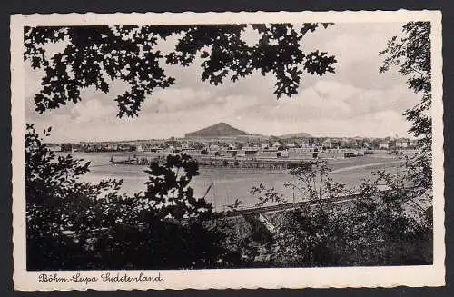 56205 AK Böhm. Leipa Sudetenland 1942 Lager Ceska Lipa Böhmisch Leipa