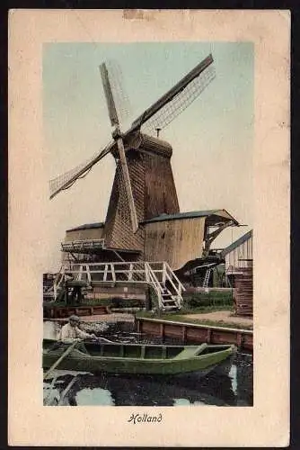55519 AK Holland Mole Windmühle 1916 Feldpost