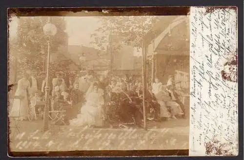 55561 AK Chemnitz Foto Ak Feier Fest 1908 nach Breslau Nachgebühr