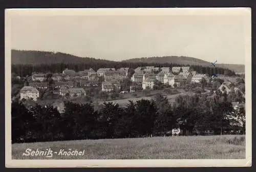 56414 AK Sebnitz Knöchel 1956 Fotokarte