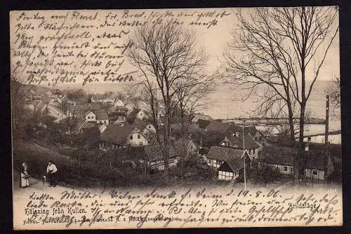 56560 AK Arildsläge Hälsning fran Kullen 1906