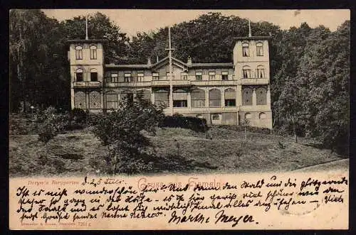 56524 AK Hameln Dreyers Berggarten 1902