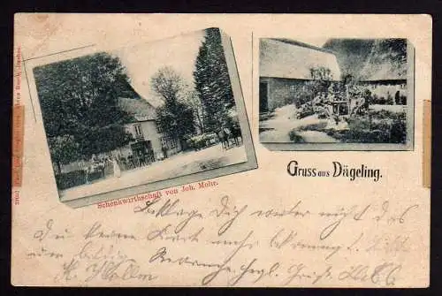 56336 AK Dägeling Schenkwirtschaft v. Joh. Mohr 1901