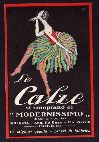 56678 AK Le Calze Bologna Via Rizzoli Modernissimo Mode