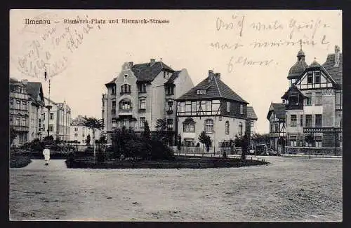56629 AK Ilmenau Bismarck Platz Bismarck Strasse 1909