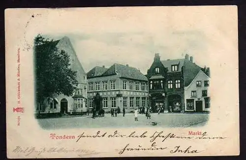 56432 AK Tondern Markt 1900 Tønder