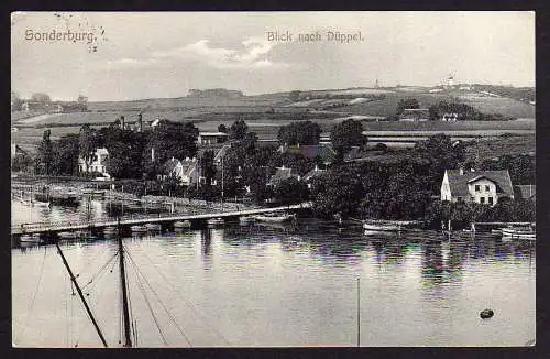56556 AK Sonderburg Blick nach Düppel Windmühle 1906
