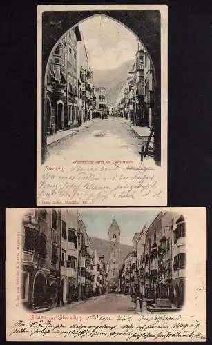56581 AK Sterzing Straßenpartie durch den Zwölferturm