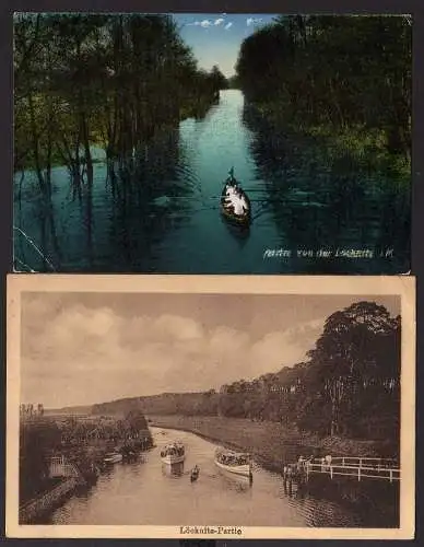 56982 2 AK Grünheide i.M. Löcknitz Partie 1919