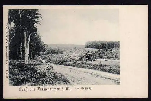 56725 AK Brunshaupten i.M. Kühlungsborn Die Kühlung um 1905