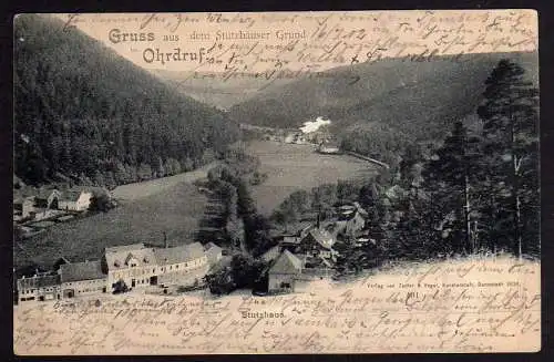 57225 AK Ohrdruf Stutzhäuser Grund Stutzhaus 1900