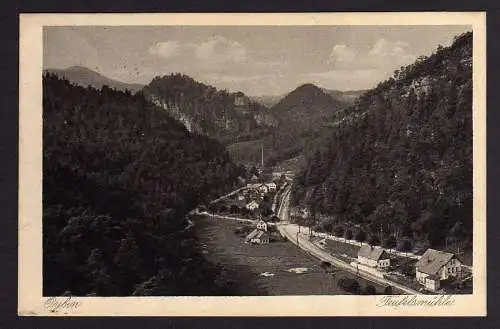 56946 AK Oybin Teufelsmühle 1922