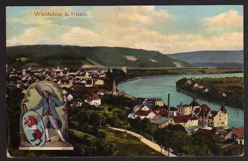 57023 AK Waldshut Tiengen Rhein Zensur 1917