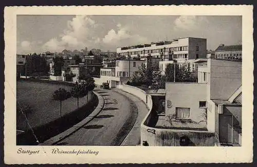 57353 AK Stuttgart Weissenhofsiedlung 1934