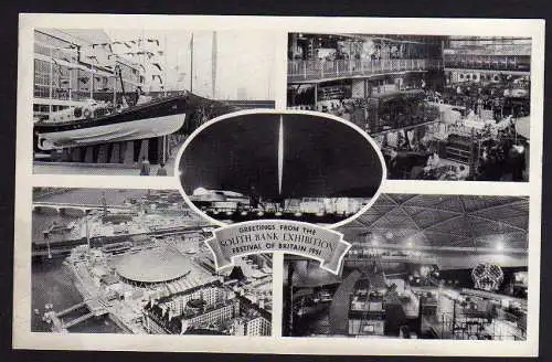 57254 AK Festival of Britain 1951 South Bank Exhibition