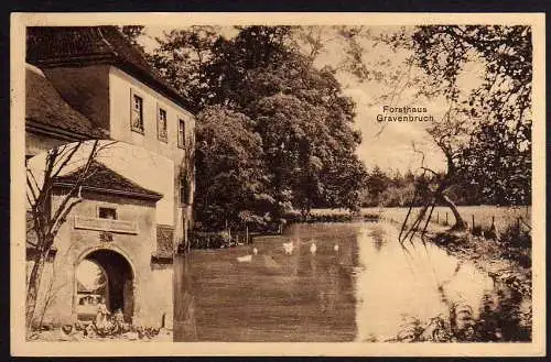 57364 AK Forsthaus Gravenbruch Neu-Isenburg 1926