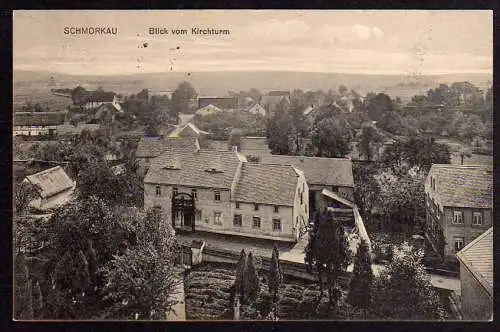 57411 AK Schmorkau Blick vom Kirchturm 1913