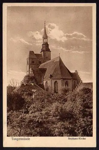 57678 AK Tangermünde Stephans Kirche um 1930