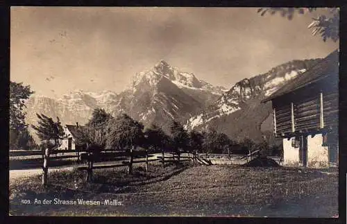 57387 AK Straße Weesen Mollis Glarus 1930