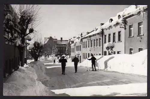 57440 AK Schöneck Vogtl. Dr. Külz Straße 1966 Winter Schnee