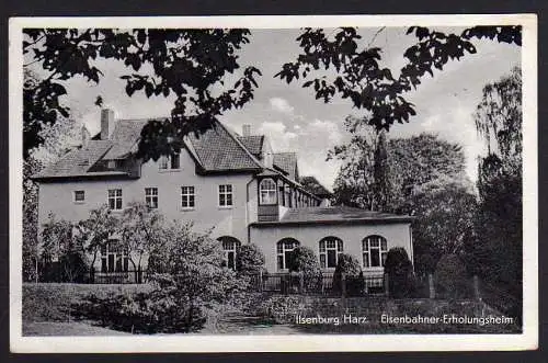 57982 AK Ilsenburg Harz Eisenbahner Erholungsheim 1962 1963