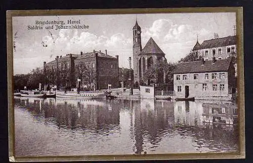 58207 AK Brandenburg Havel Saldria Johanniskirche 1925