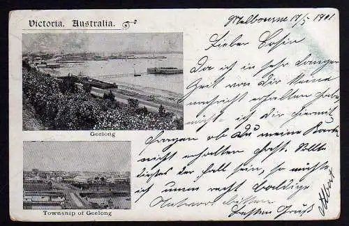 58274 AK Victoria Australia Township Geelong 1901