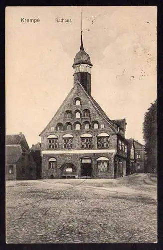 58175 AK Krempe Rathaus 1919