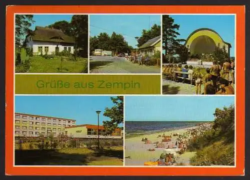 57907 AK Zempin Kr. Wolgast Fischerhaus Peenstr. 21 um 1980