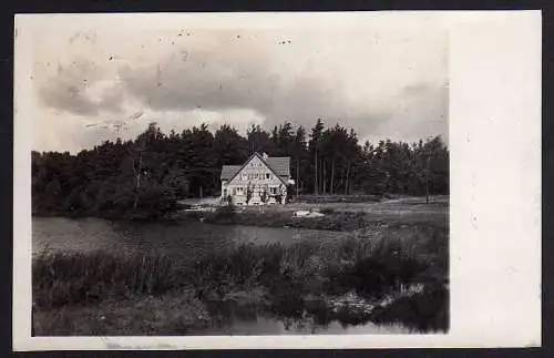 58680 AK Köslin Haus am See 1926 Fotokarte