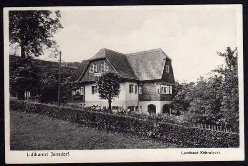 58603 AK Luftkurort Jonsdorf Landhaus Kehrwieder um 1910