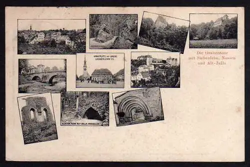 58583 AK Siebenlehn Nossen Kloster Altzella 1905