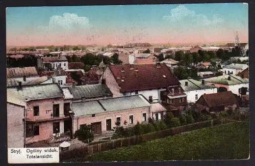 62220 AK Stryj Oblast Lwiw Ukraine  ca. 1918 Totalansicht