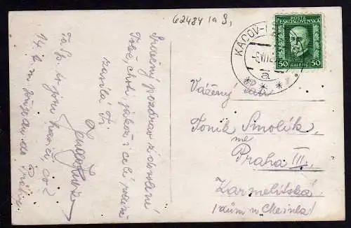 62484 AK Kacov G Jilovsky Praha 1925 Hostinec