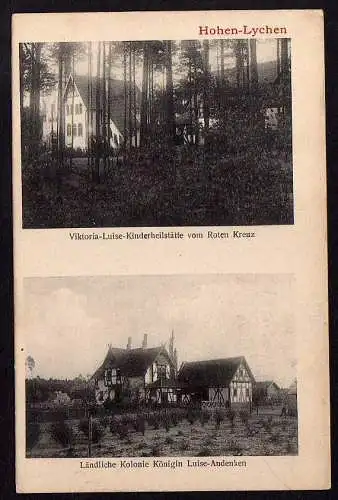 63265 AK Hohen Lychen Ländliche Kolonie Königin Luise um 1910