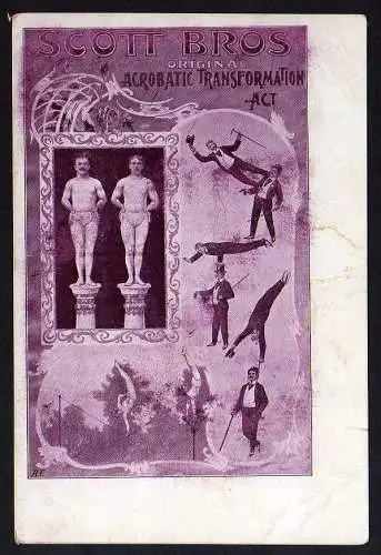 64684 AK Scott Bros Acrobatic Transformation Act 1905