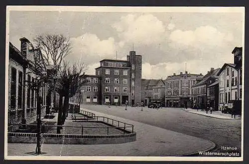 64866 AK Itzehoe Wilstermarschplatz 1934