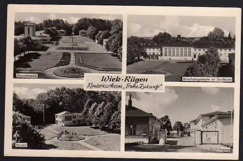 66169 AK Wiek Rügen Kinderkurheim Frohe Zukunft