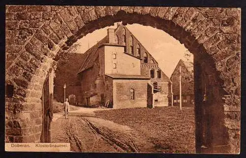 65678 AK Doberan Klosterbrauerei 1913