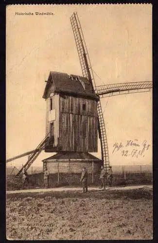  66456 AK Saint-Quentin Zaint-Quinten Frankreich Windmühle Mole 1916 