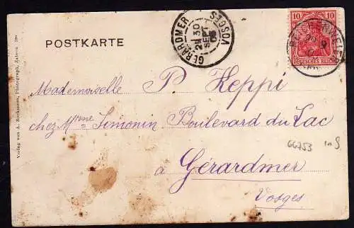 66753 AK Buxhof Reichenweiler 1908