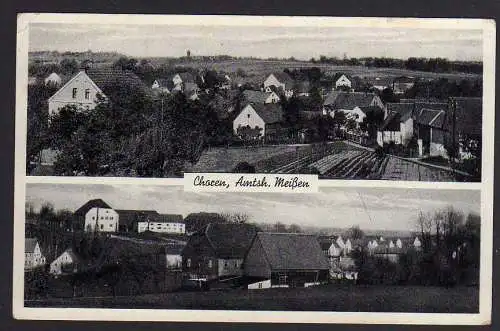 66644 AK Choren Amtsh. Meißen 1941 Feldpost