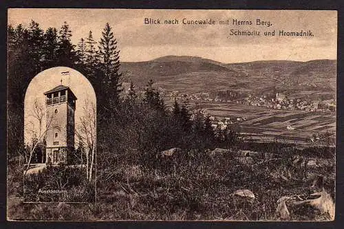 66515 AK Bieleboh Cunewalde Herrns Berg Schmoritz 1918