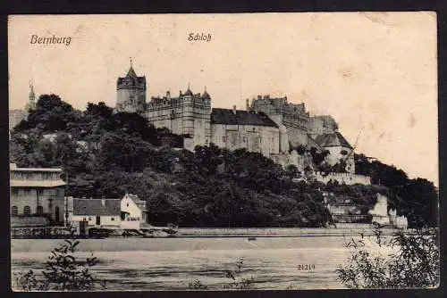 67036 AK Bernburg Schloß 1911