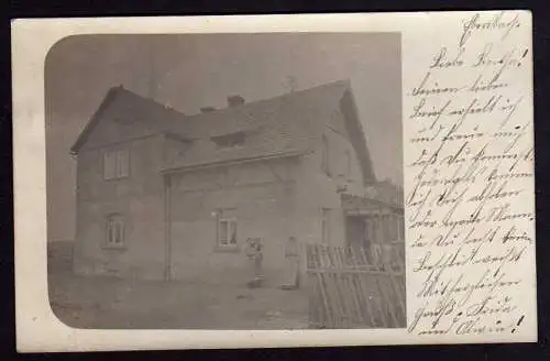69295 AK Ebersbach Fotokarte 1906 Bauernhaus