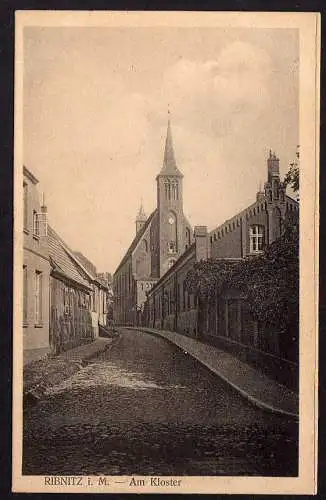 70147 AK Ribnitz i. M. Am Kloster 1922