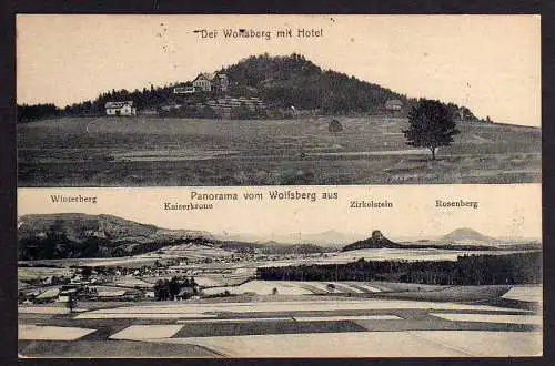 69667 AK Hotel Restaurant auf dem Wolfsberg Schandau