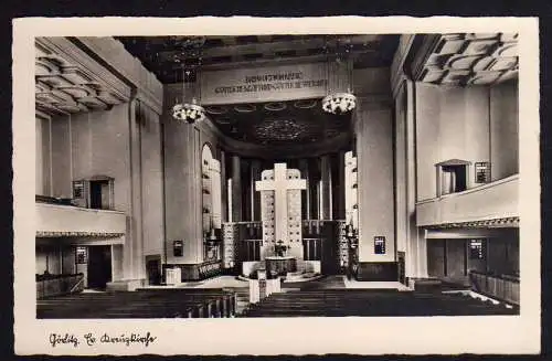 71285 AK Görlitz Inneres der Kreuzkirche