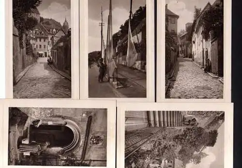 72129 5 AK Alt Meissen Meißen Leinewebergasse Fischerhäuser Amtsstufen